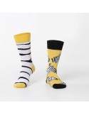 Weiße Zebra-Herrensocken SM31 – Online-Shop – Boutique